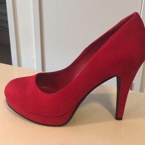 Red high heels